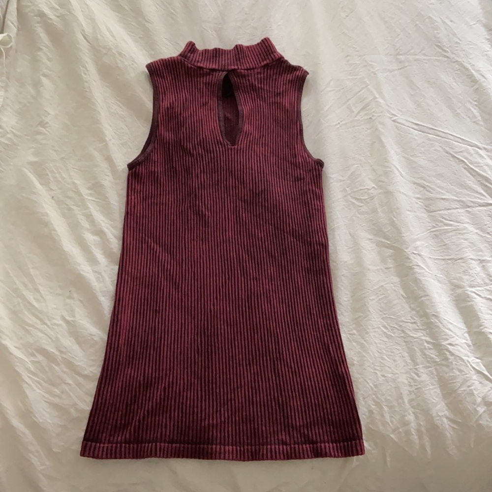 free people size small cut out top